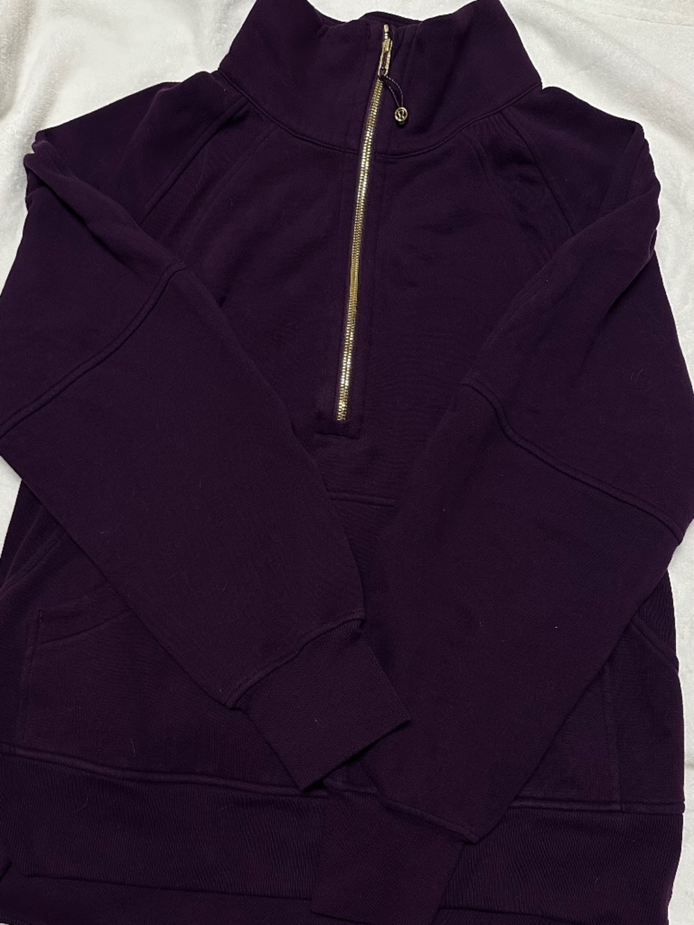 lululemon oversized scuba purple